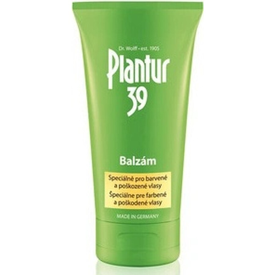 Plantur 39 Conditionneur à la caféine pour cheveux colorés 1×150 ml, conditionneur