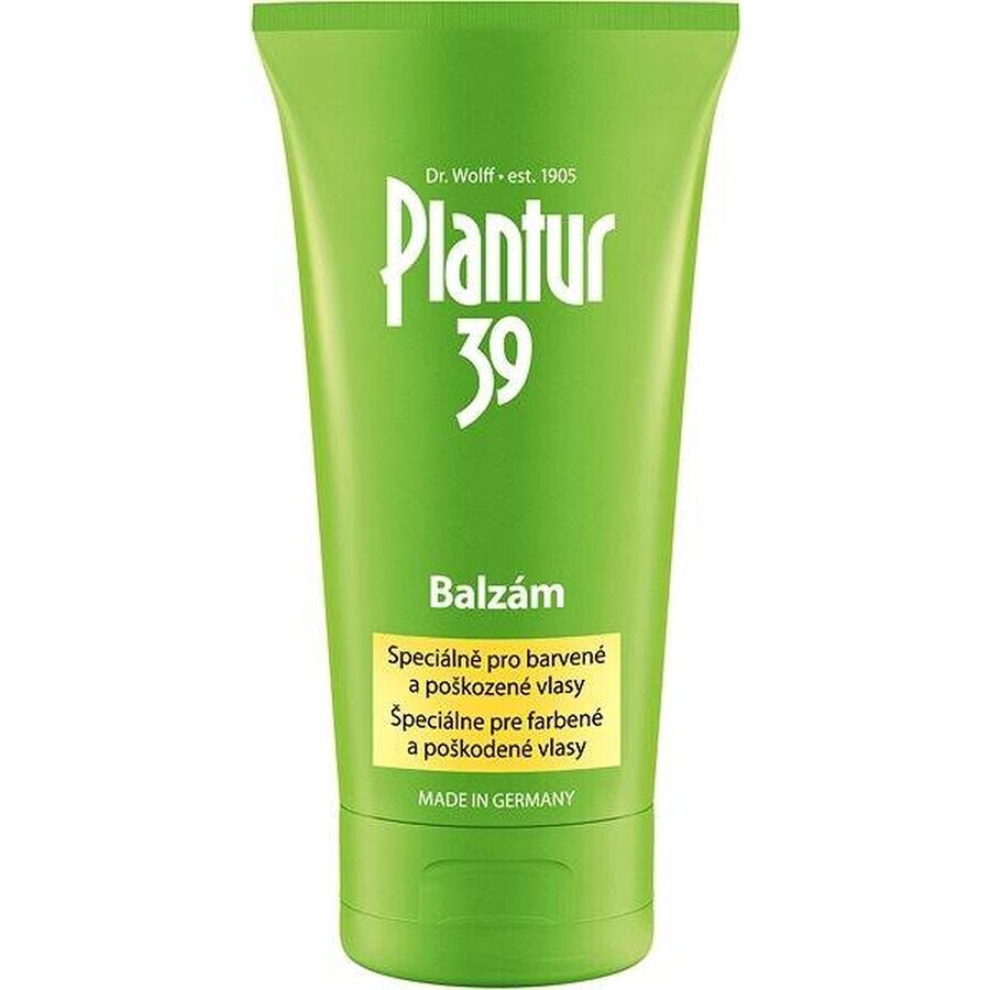 Plantur 39 Conditionneur à la caféine pour cheveux colorés 1×150 ml, conditionneur