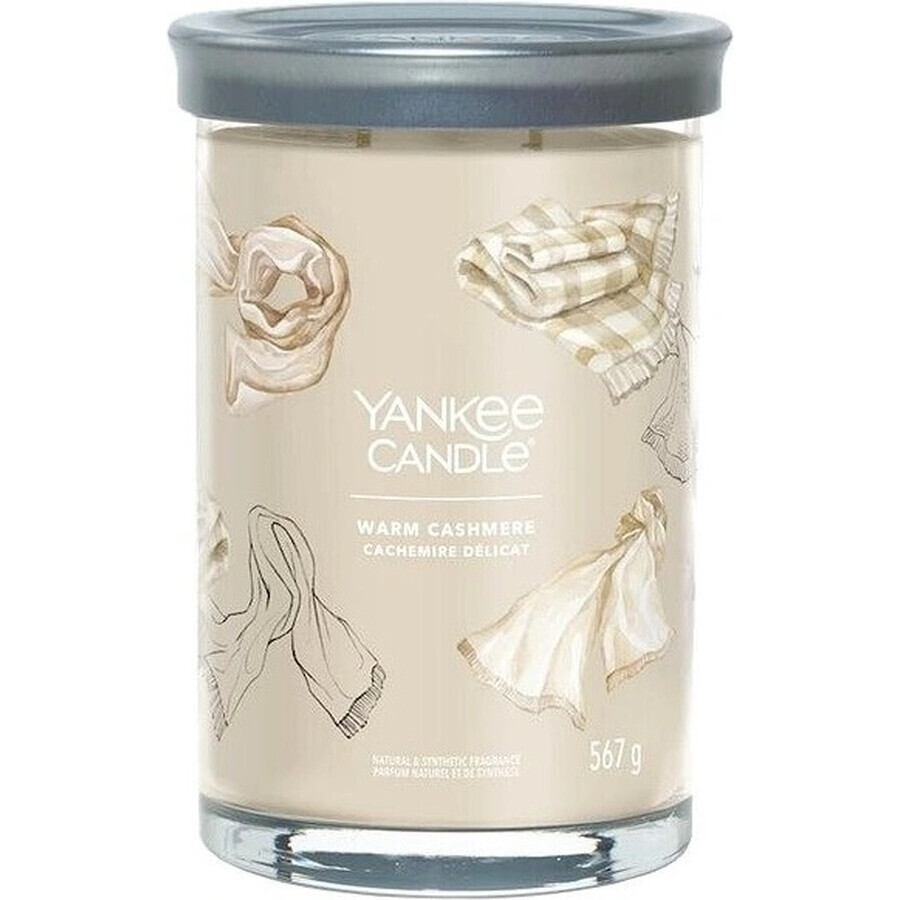 Yankee Candle Signature Large Warm Cashmere Kerze 1×567 g Warm Cashmere 1×567 g, Duftkerze