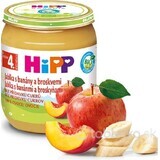 HiPP 100% Fruit Appels, Bananen en Perziken 1×125 g, fruitsnack voor kinderen