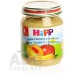 HiPP 100% Fruit Appels, Bananen en Perziken 1×125 g, fruitsnack voor kinderen