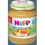 HiPP 100% Fruit Appels, Bananen en Perziken 1×125 g, fruitsnack voor kinderen