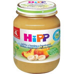 HiPP 100% Fruit Appels, Bananen en Perziken 1×125 g, fruitsnack voor kinderen