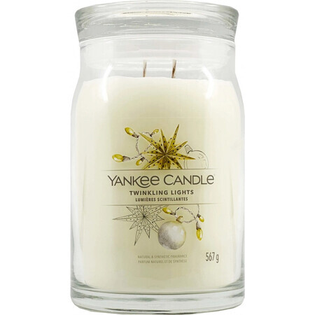 Yankee Candle Signature lumânare mare Pink Cherry & Vanilla 1×567 g, lumânare parfumată