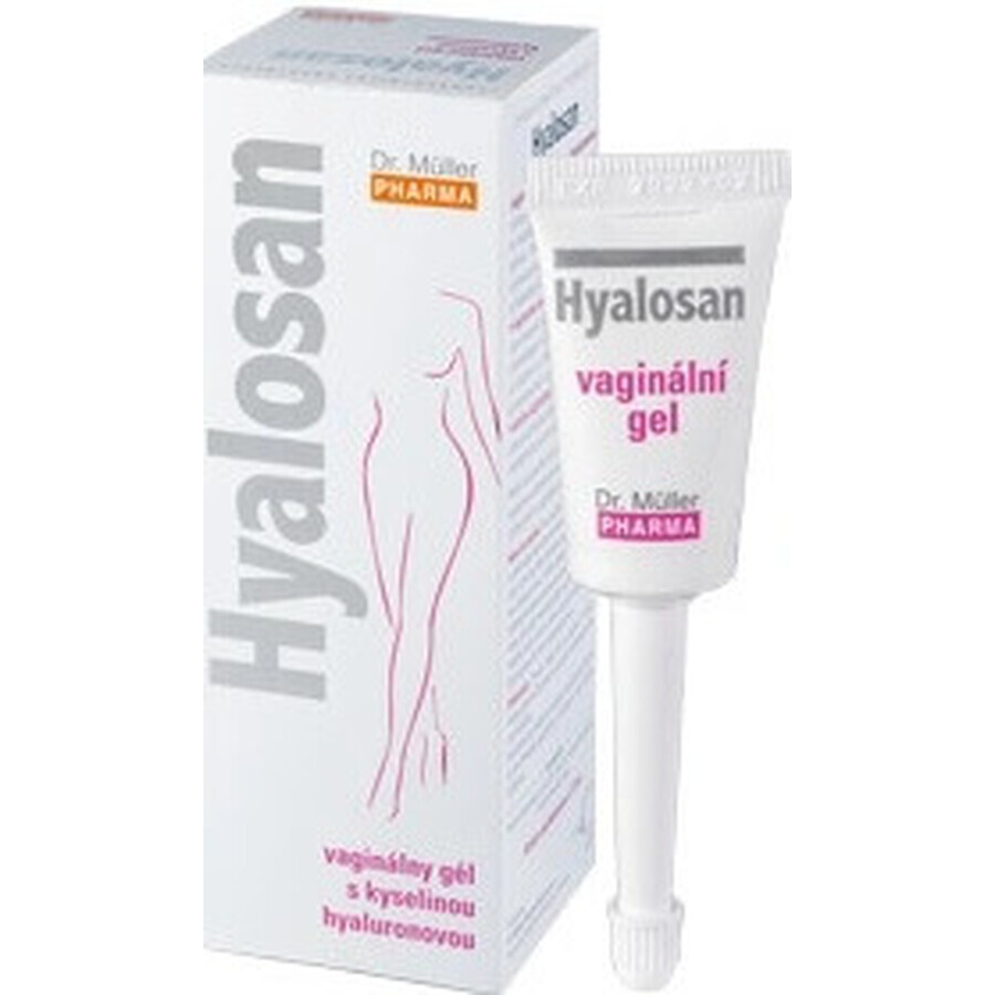 Dr Müller HYALOSAN Gel vaginal 10×7,5 ml, tubes