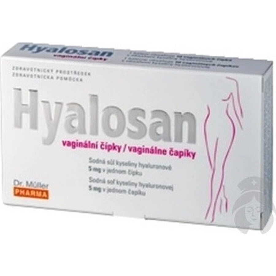 Dr Müller HYALOSAN Gel vaginal 10×7,5 ml, tubes