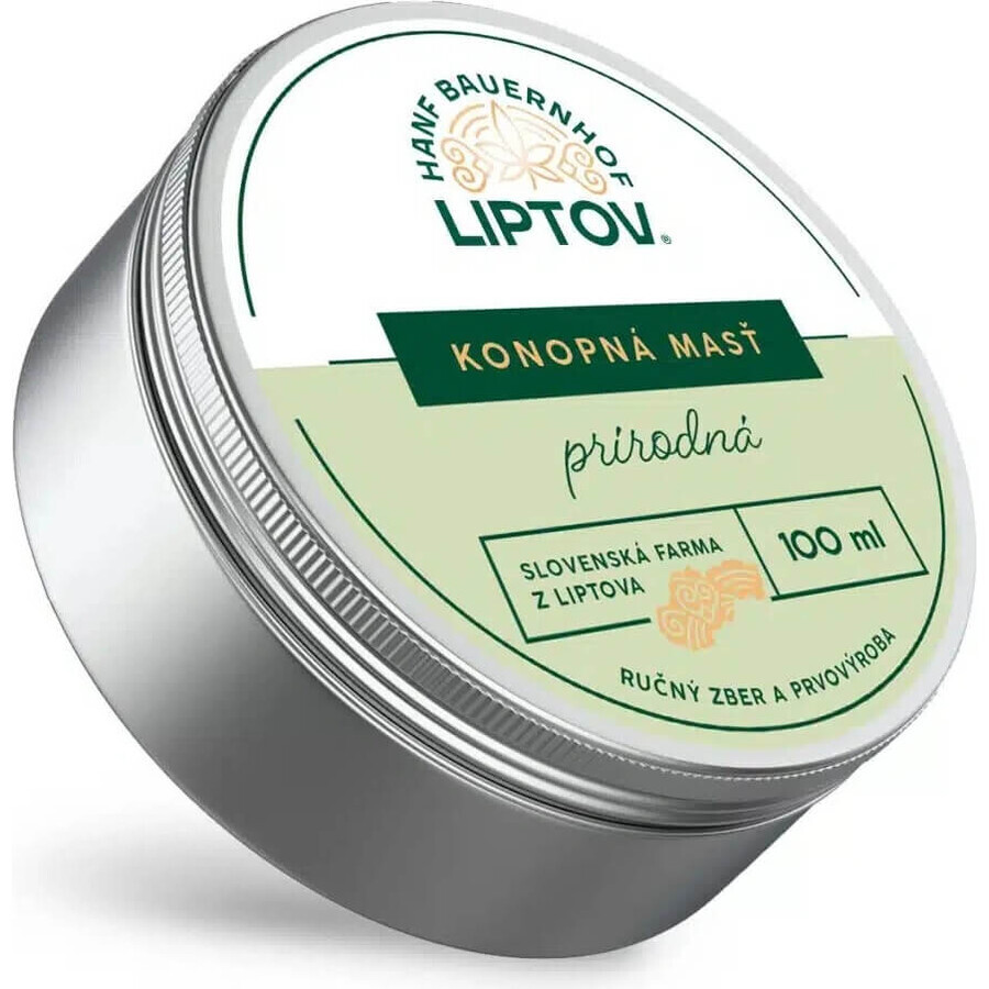 HEMP PHARMA LIPTOV Pomada NATURAL DE CÁÑAMO 100ML 1×100 ml