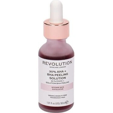 Revolution Skincare Intense Skin Exfoliator - 30% AHA + BHA Peeling Solution peeling peeling 1×1 pc