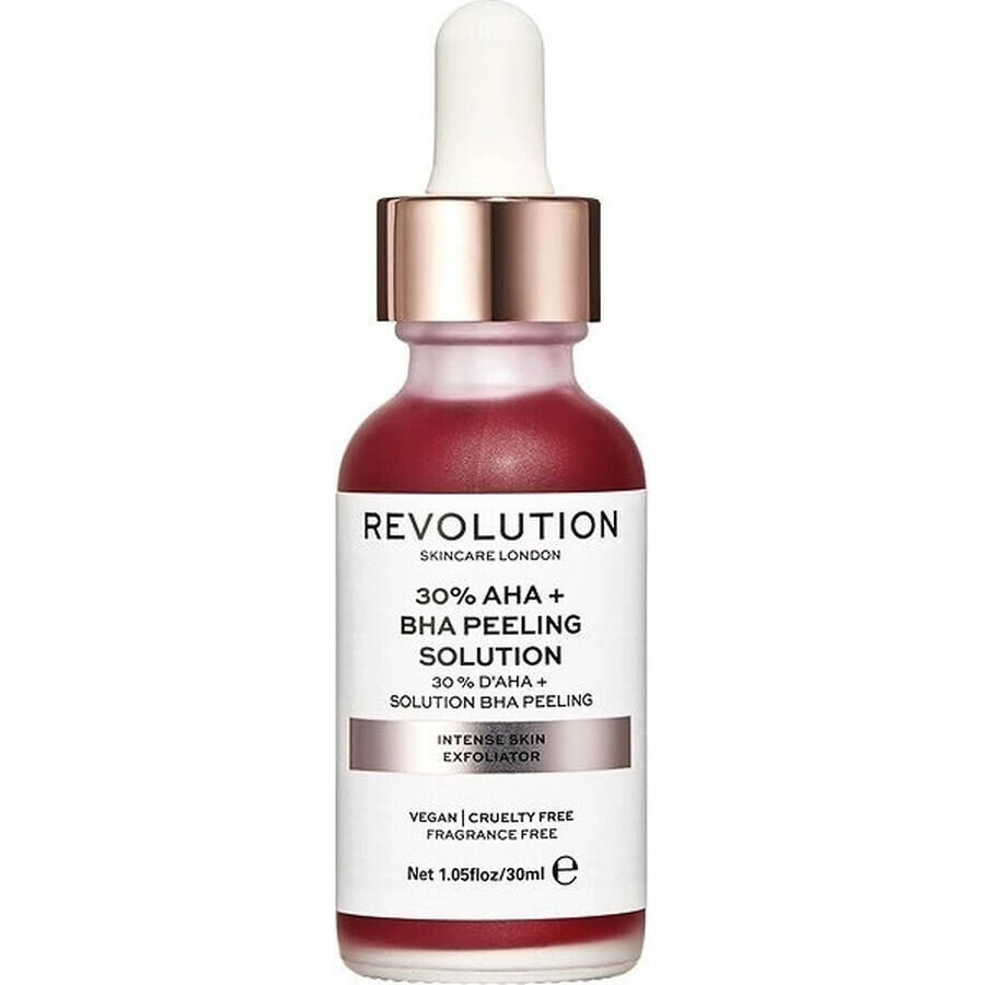 Revolution Skincare Intense Skin Exfoliator - 30% AHA + BHA Peeling Solution peeling peeling 1×1 pc