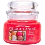 Village Candle Lumânare parfumată în sticlă - French Macaroon, mică 1×1 buc, lumânare parfumată