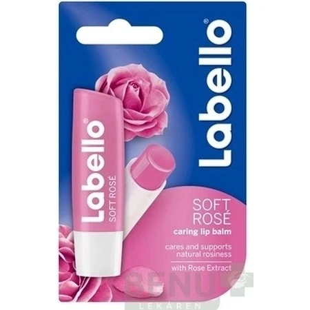 Labello SOFT ROSÉ 1×4,8 g, balsamo per labbra