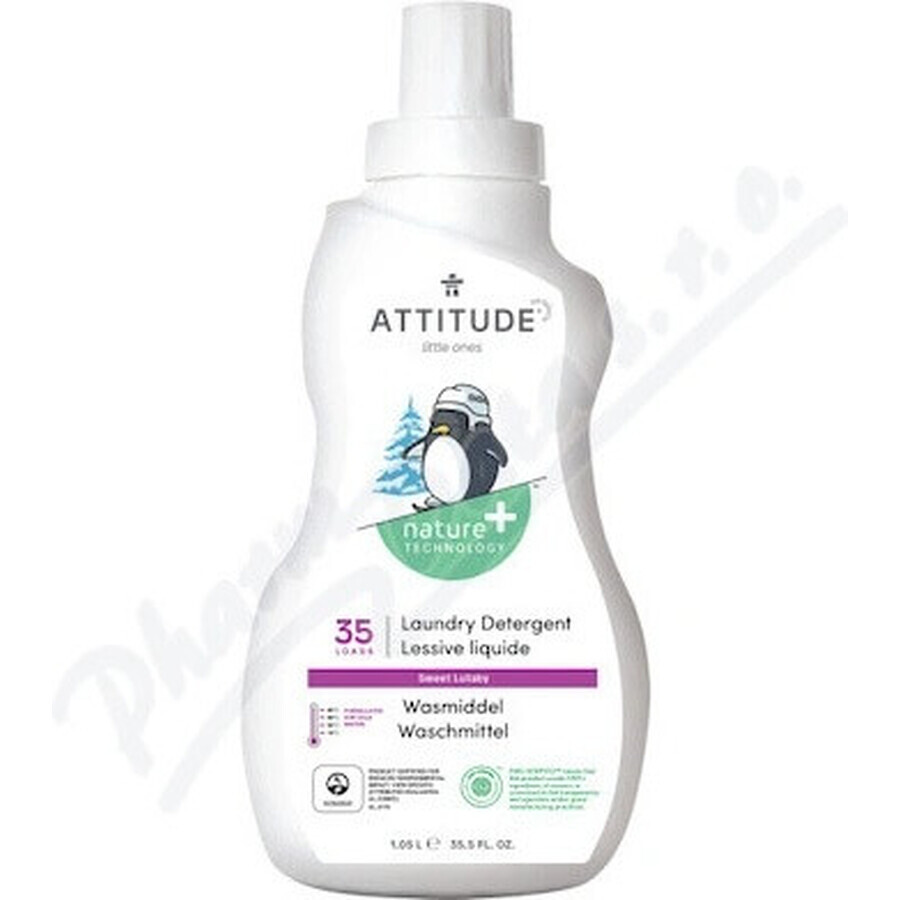 ATTITUDE Gel lavavajillas Sweet Lullaby 1×1050 ml, Gel lavavajillas con sabor a Sweet Lullaby