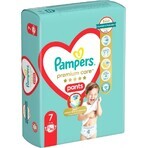 PAMPERS PREMIUM CARE PANTALONES DIAPER TAMAÑO 7 17KG 36KS 1×36 pcs, pañales en tamaño 7