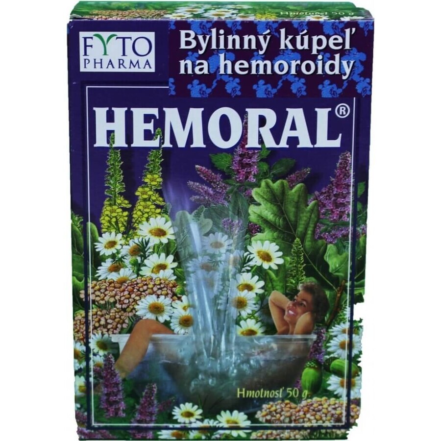 FYTO HEMORAL 1×50 g, baño de hierbas