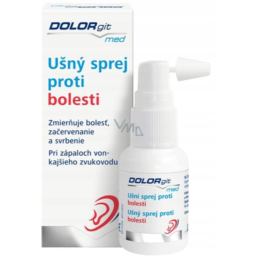 DOLORgit spray auricular miel para el dolor 1×20 ml, spray auricular