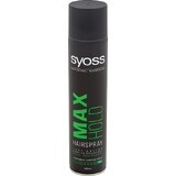 Syoss Max Hold Hairspray 1×300 ml, laca para el cabello