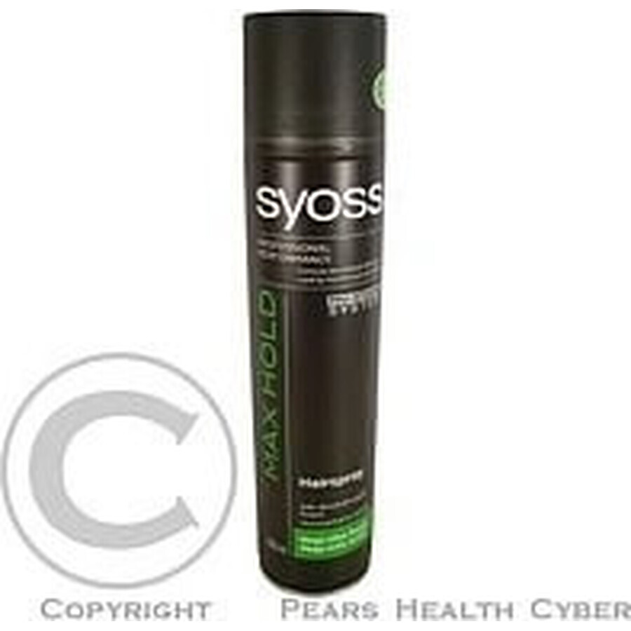 Syoss Max Hold Hairspray 1×300 ml, laca para el cabello