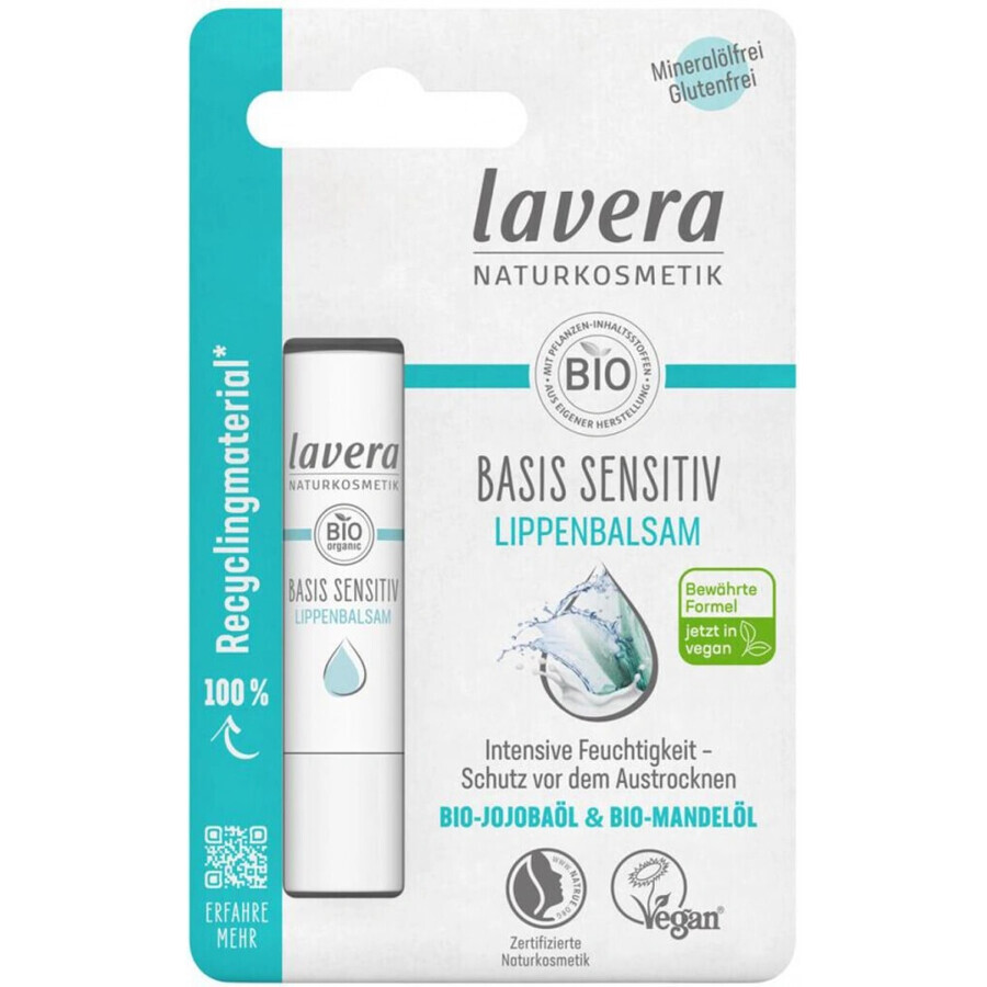 lavera Basis Bálsamo Labial SENSITIVE 1×4,5 g, bálsamo labial