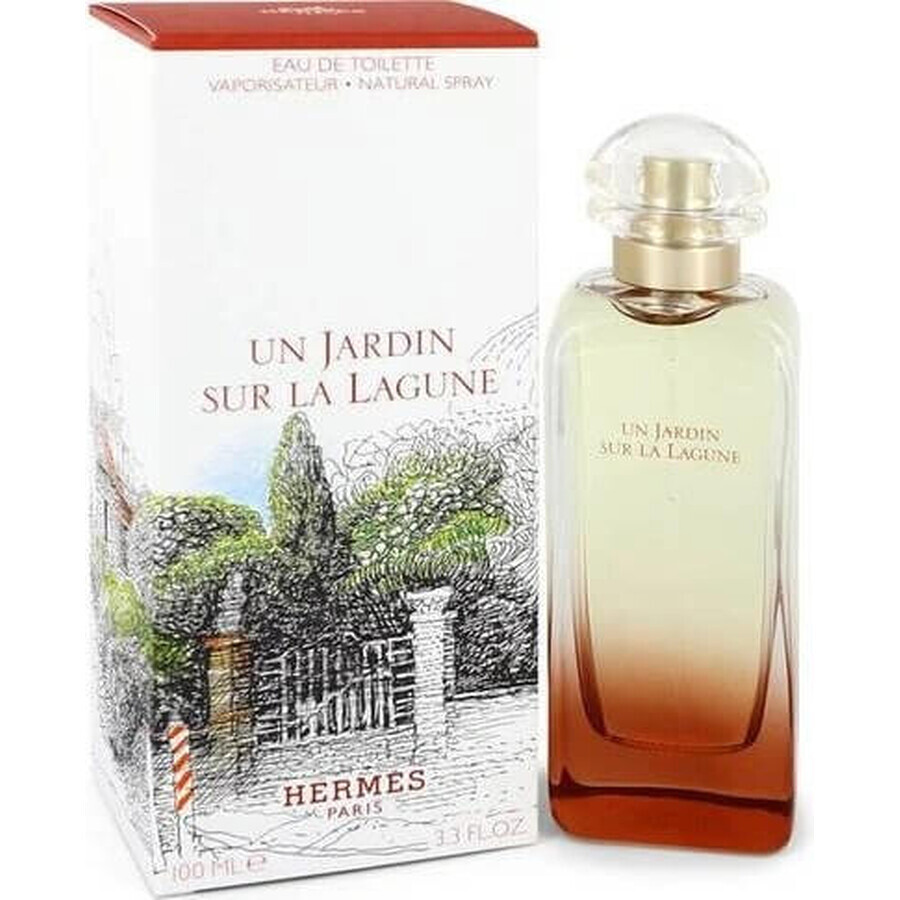 HERMES UN JARDIN SUR LA LAGUNE eau de toilette 1×100ml, agua de colonia para hombre y mujer