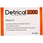 Detrical 2000 Vitamina D 1×60 tbl, complemento alimenticio