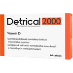 Detrical 2000 Vitamina D 1×60 tbl, complemento alimenticio