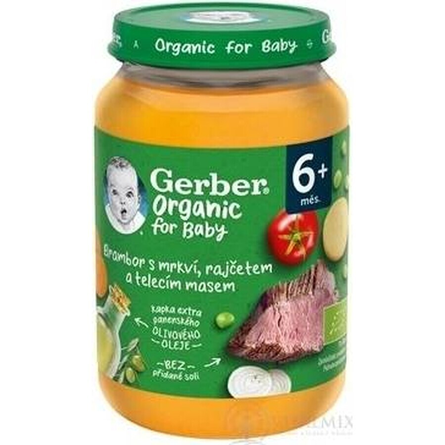 Gerber Bio Fleisch- und Gemüsesnack 1×190 g, Snack