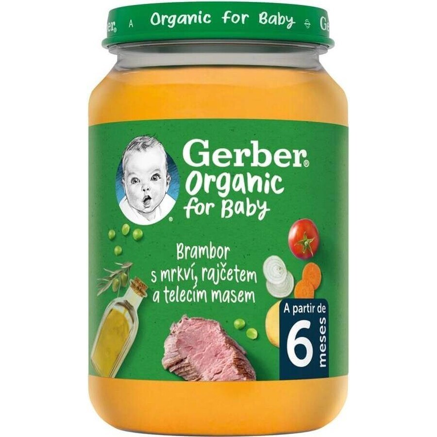 Gerber Bio Fleisch- und Gemüsesnack 1×190 g, Snack