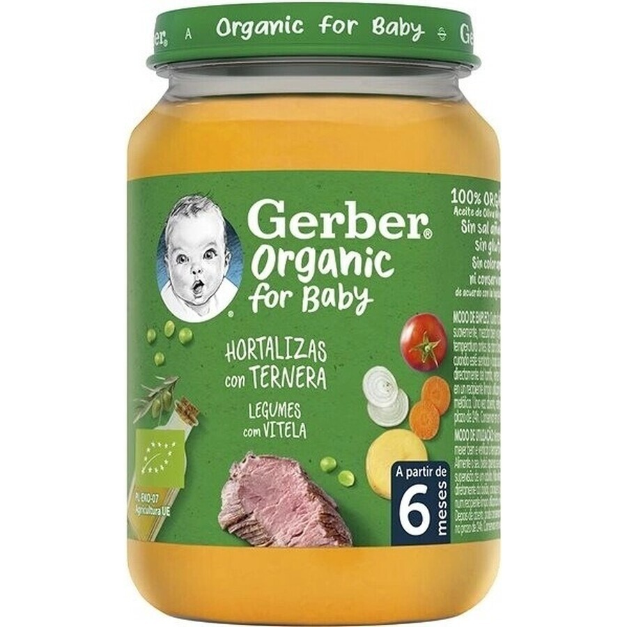 Gerber Bio Fleisch- und Gemüsesnack 1×190 g, Snack