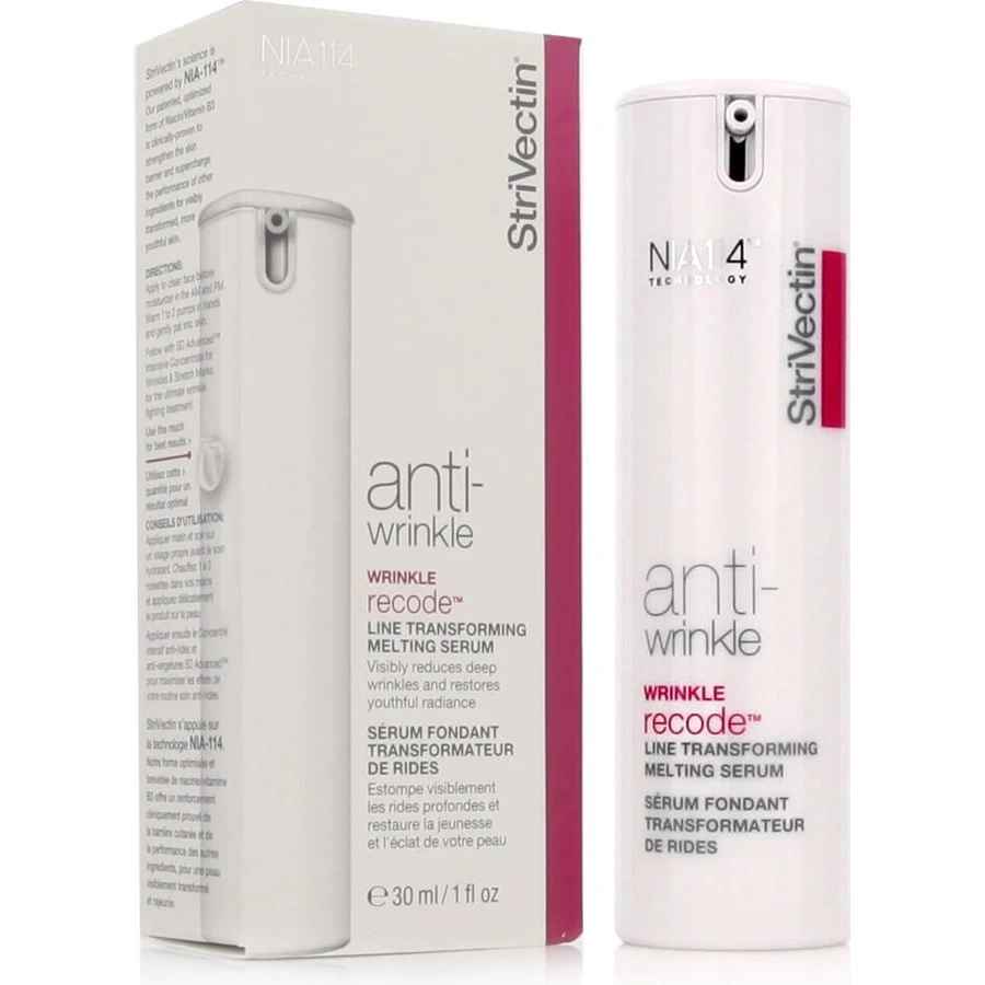 StriVectin Peptide Peptide Plump Line Filling Bounce Suero alisador intensivo 30 ml 1×30 ml, Suero facial