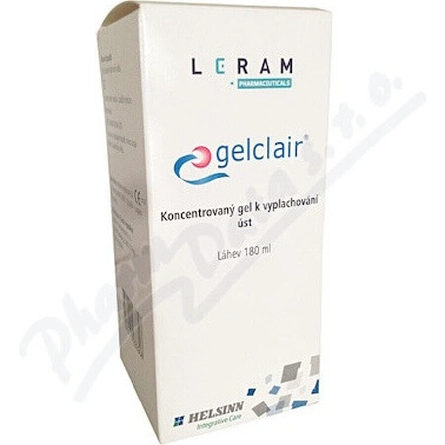 GELCLAIR GEL VOOR HET VERWIJDEREN VAN GURGLY LESSEN 1×180 ml, voedingssupplement