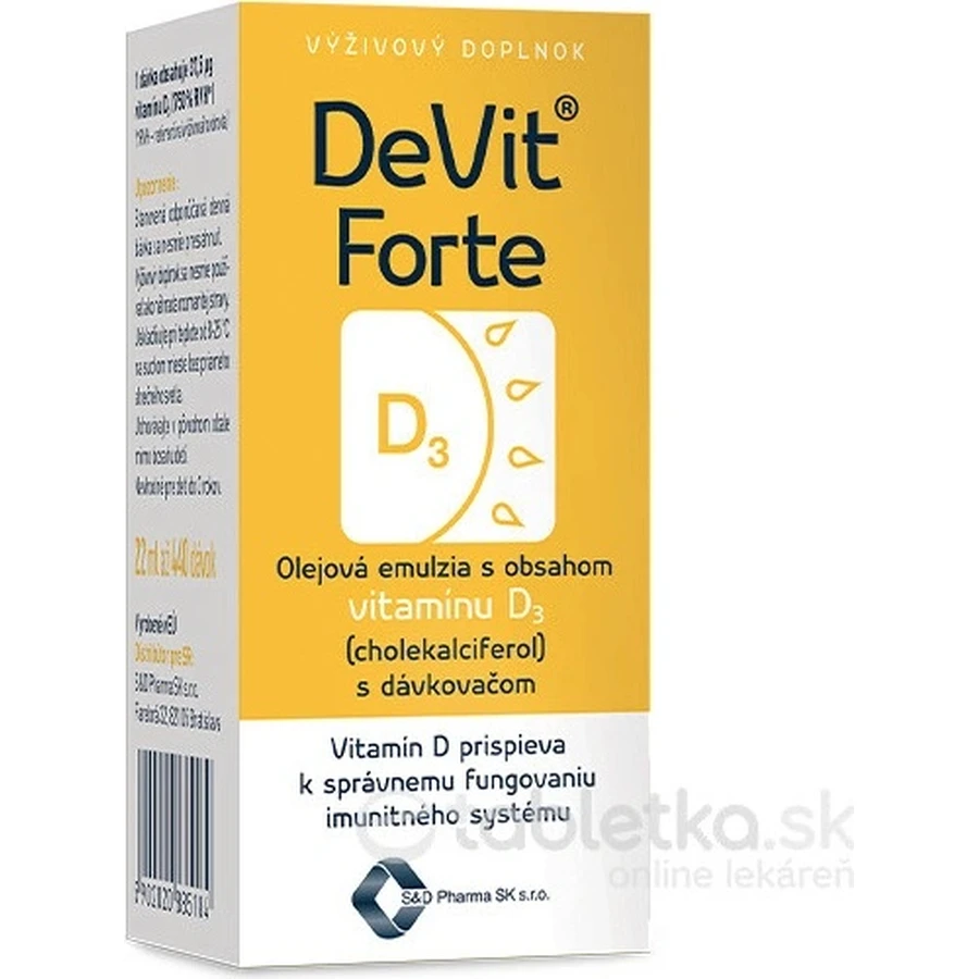 DeVit 1×22 ml, integratore alimentare
