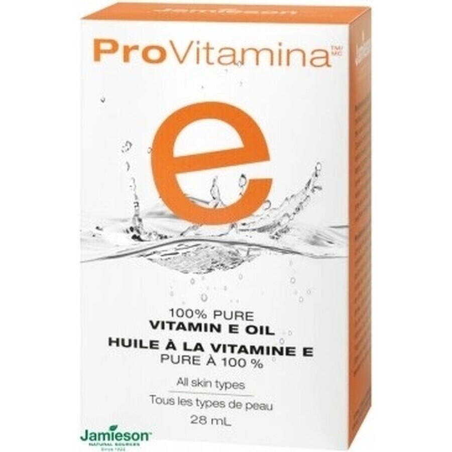 JAMIESON ProVitamin ProVitamin 100% reines Vitamin E Öl 1×28 ml, Öl gegen Alterserscheinungen