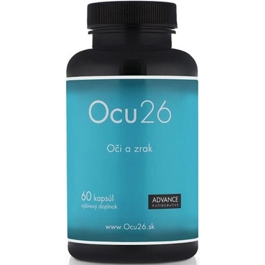 Ocu26 60 cps - para la salud ocular 1×60 cps, complemento alimenticio