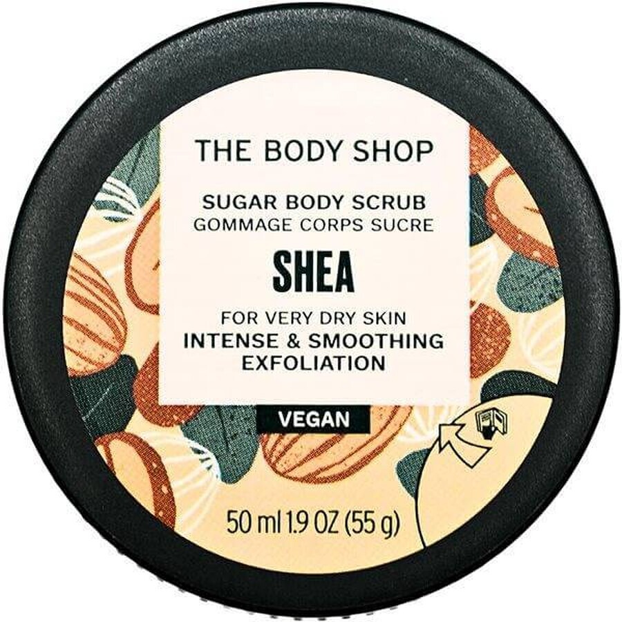 The Body Shop Scrub Corpo Karité 1×50 ml, scrub