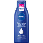 NIVEA BODY MILK - DRY SHEATH 1×400 ml, lang anhaltende Pflege