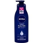 NIVEA BODY MILK - DRY SHEATH 1×400 ml, lang anhaltende Pflege