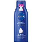 NIVEA BODY MILK - DRY SHEATH 1×400 ml, lang anhaltende Pflege