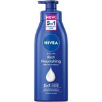 NIVEA BODY MILK - DRY SHEATH 1×400 ml, lang anhaltende Pflege