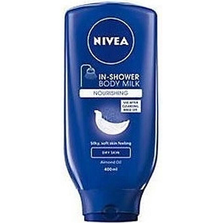 NIVEA BODY MILK - DRY SHEATH 1×400 ml, lang anhaltende Pflege