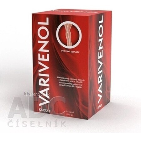 Varivenol 1×120 cps, food supplement