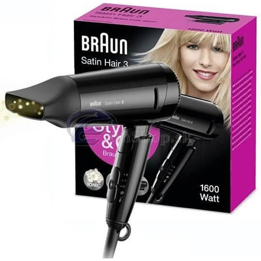 Braun Satin Hair 3 Hd 350 To Go 1pc 1×1 1pc haardroger