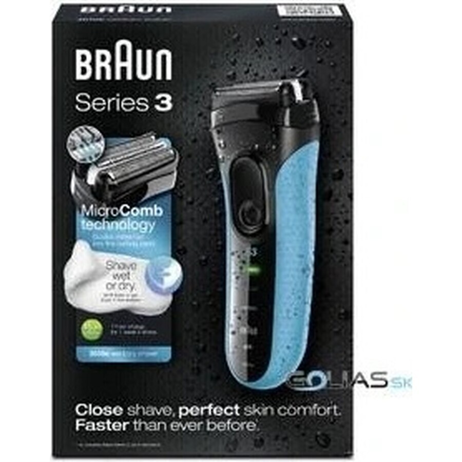 BRAUN Serie 3 3010s W&D Serie 3010s 1×1 pz, rasoio