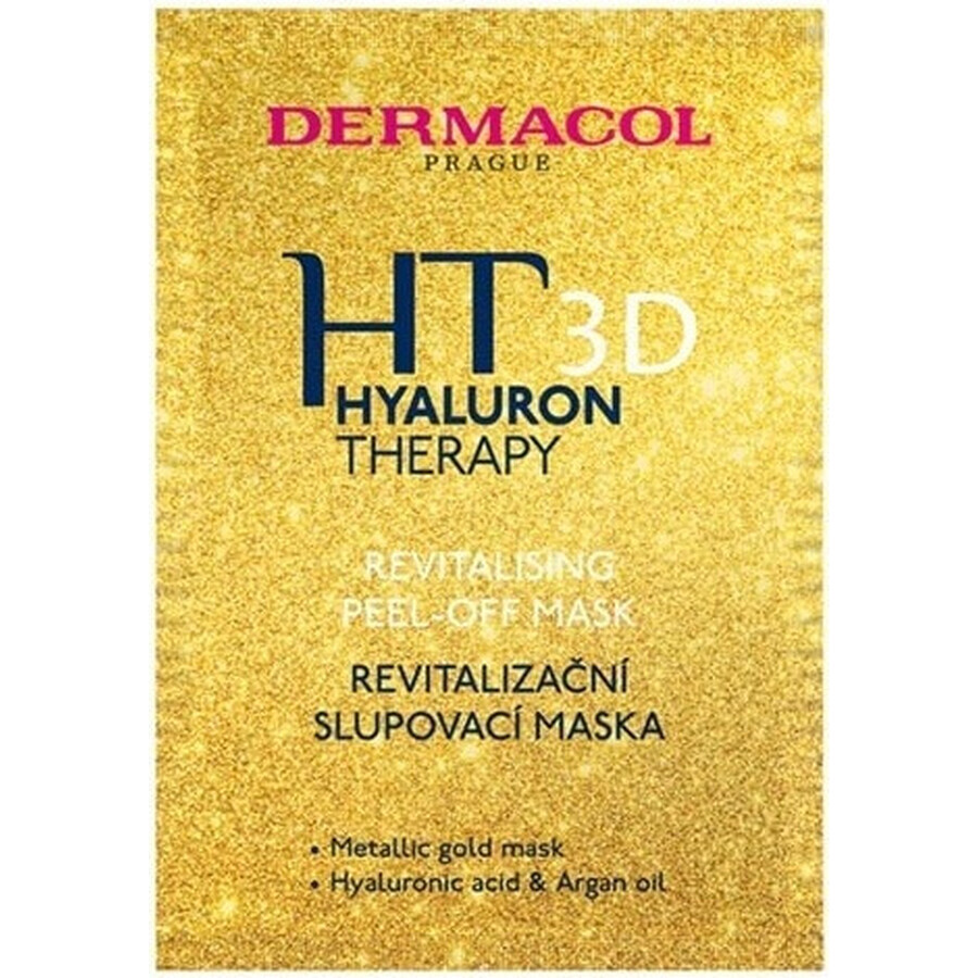 Dermacol Hyaluron Therapy Mascarilla Facial Textil 3D 1×1 ud, Mascarilla Facial Textil