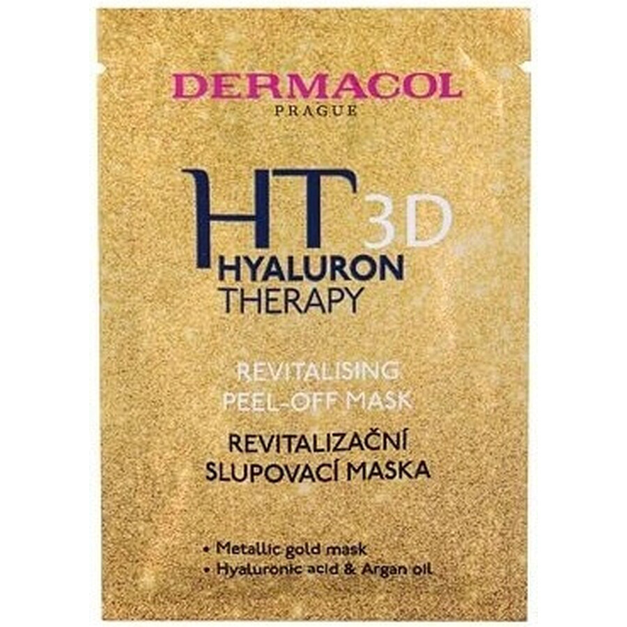 Dermacol Hyaluron Therapy Mascarilla Facial Textil 3D 1×1 ud, Mascarilla Facial Textil