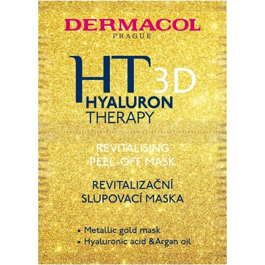 Dermacol Hyaluron Therapy Mascarilla Facial Textil 3D 1×1 ud, Mascarilla Facial Textil