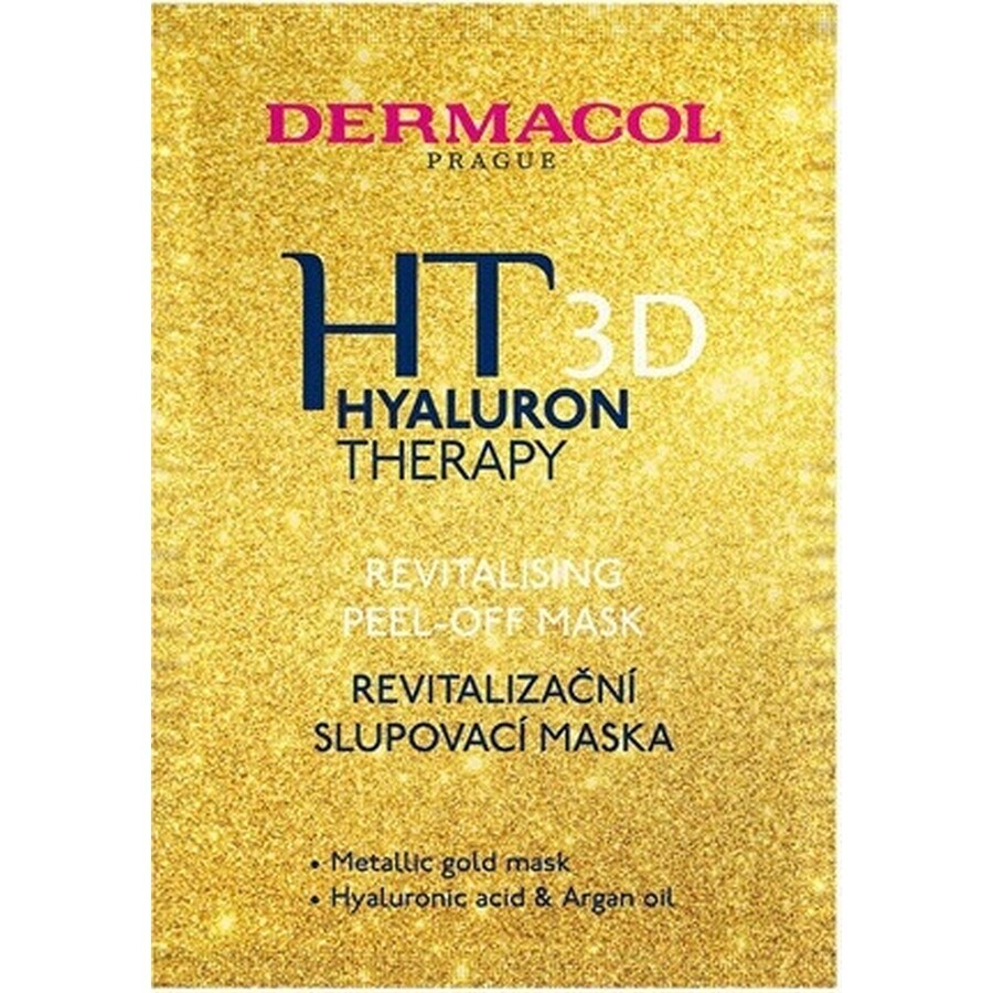 Dermacol Hyaluron Therapy Mascarilla Facial Textil 3D 1×1 ud, Mascarilla Facial Textil