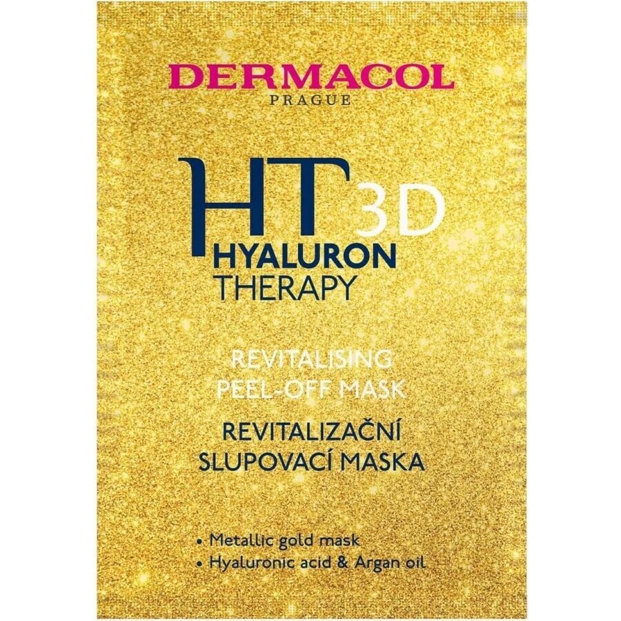 Dermacol Hyaluron Therapy Mascarilla Facial Textil 3D 1×1 ud, Mascarilla Facial Textil