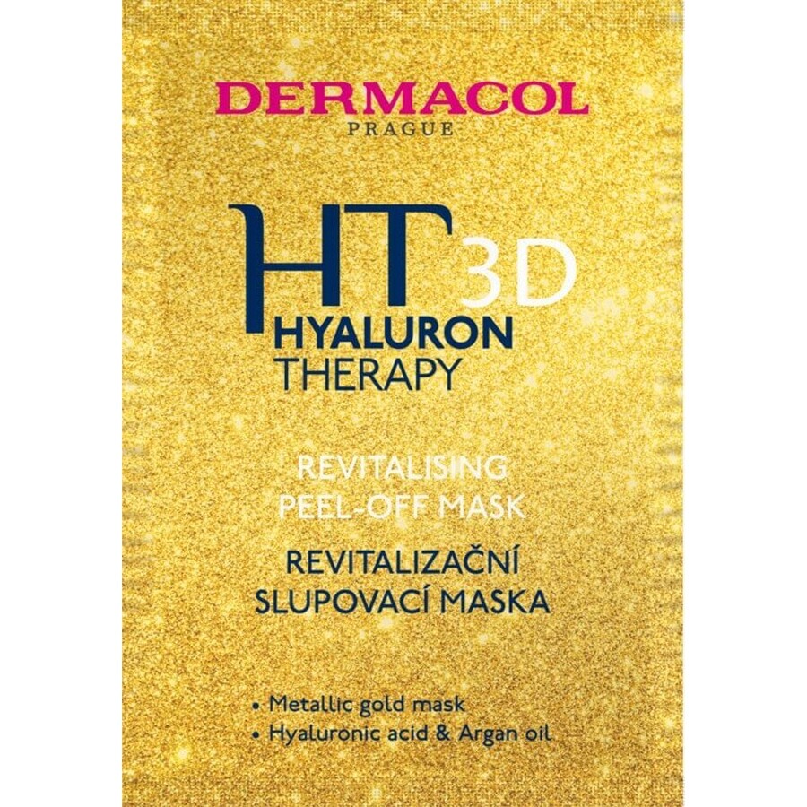 Dermacol Hyaluron Therapy Mascarilla Facial Textil 3D 1×1 ud, Mascarilla Facial Textil