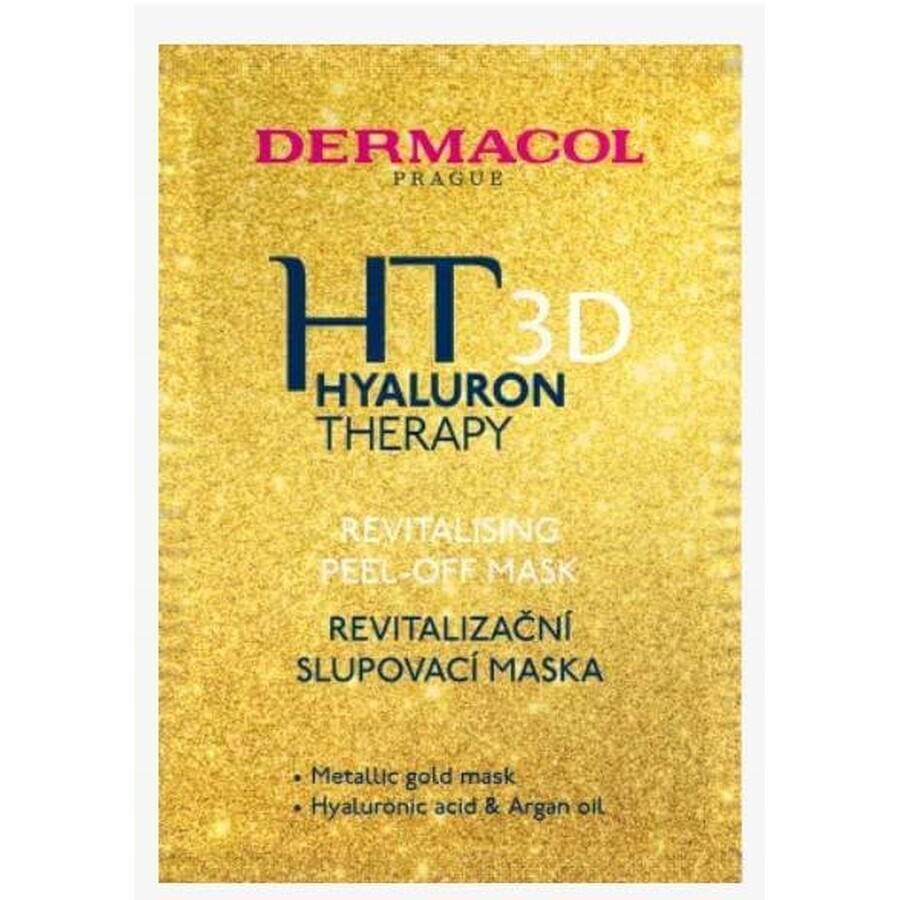 Dermacol Hyaluron Therapy Mascarilla Facial Textil 3D 1×1 ud, Mascarilla Facial Textil