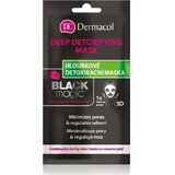 Dermacol Black Magic Mascarilla Textil Desintoxicante 1×1 ud, desintoxicación de la piel